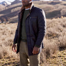 Quilted Fur Coat Long Fur Button Coat Jacket