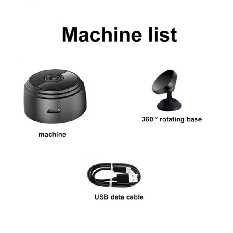 A9 Spy WiFi Camera 1080p – Compact, Powerful & Secure
