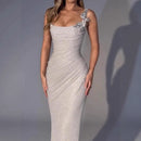 Glamorous Diamond Sparkle Party Dress